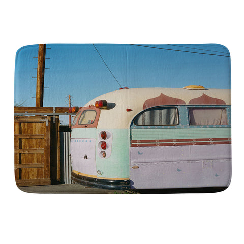 Bethany Young Photography Joshua Tree Bus on Film Memory Foam Bath Mat