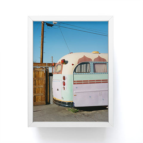 Bethany Young Photography Joshua Tree Bus on Film Framed Mini Art Print
