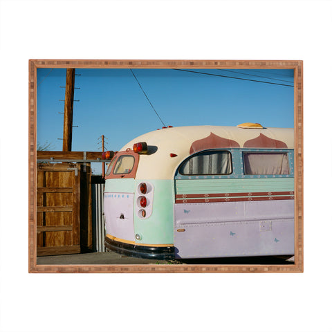 Bethany Young Photography Joshua Tree Bus on Film Rectangular Tray