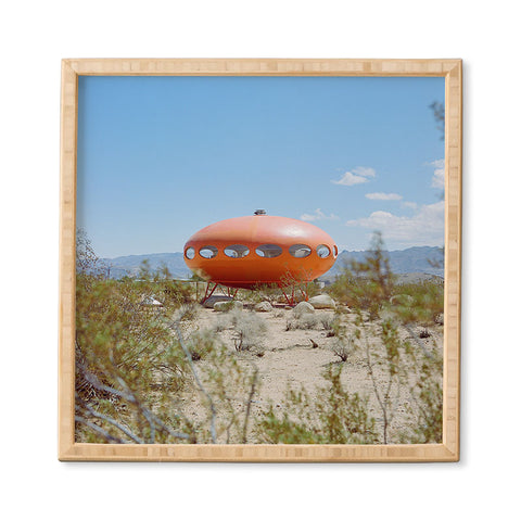 Bethany Young Photography Joshua Tree Futuro House Framed Wall Art