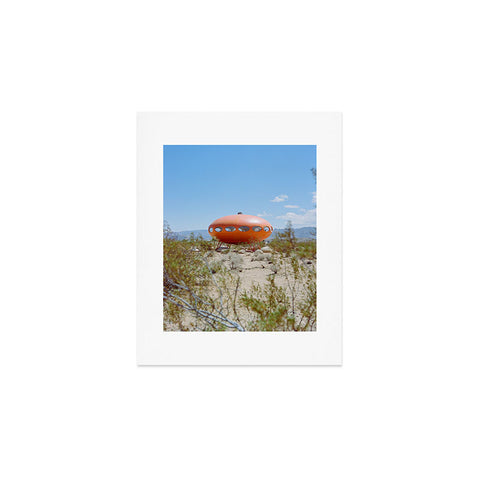 Bethany Young Photography Joshua Tree Futuro House Art Print