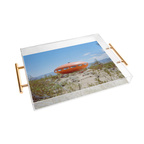 Bethany Young Photography Joshua Tree Futuro House Acrylic Tray