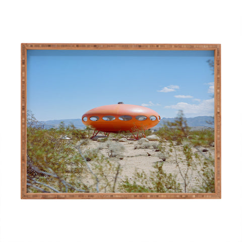 Bethany Young Photography Joshua Tree Futuro House Rectangular Tray