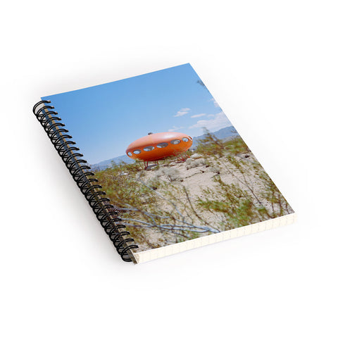 Bethany Young Photography Joshua Tree Futuro House Spiral Notebook