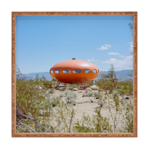 Bethany Young Photography Joshua Tree Futuro House Square Tray
