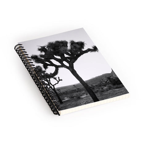 Bethany Young Photography Joshua Tree Monochrome on Film Spiral Notebook