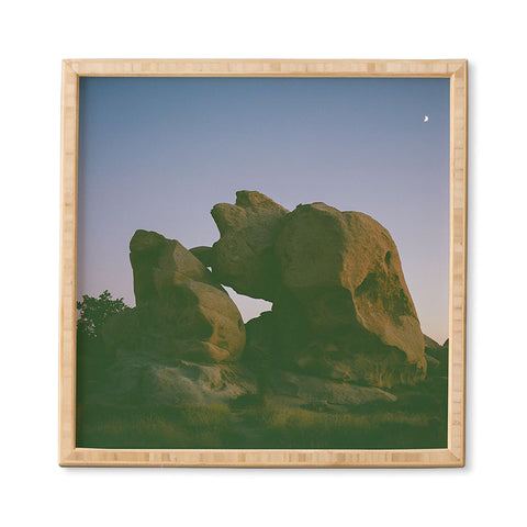 Bethany Young Photography Joshua Tree Moon VI on Film Framed Wall Art