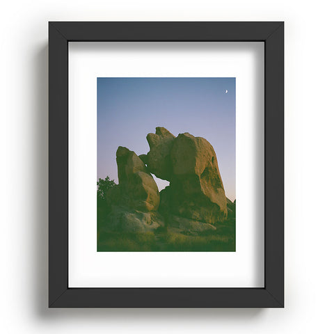 Bethany Young Photography Joshua Tree Moon VI on Film Recessed Framing Rectangle