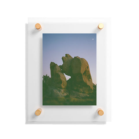 Bethany Young Photography Joshua Tree Moon VI on Film Floating Acrylic Print