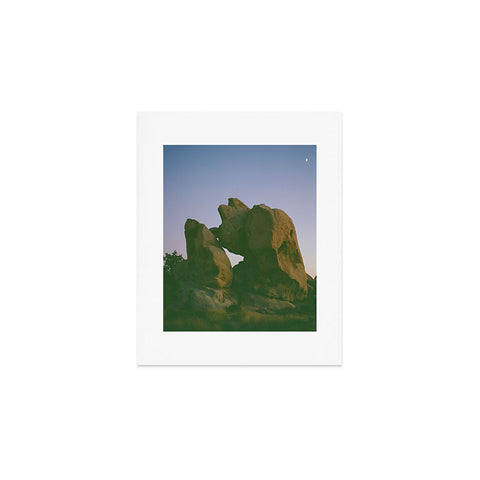 Bethany Young Photography Joshua Tree Moon VI on Film Art Print