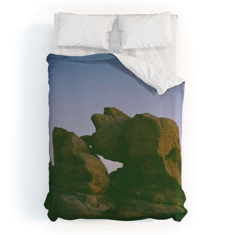 Bethany Young Photography Joshua Tree Moon VI on Film Duvet Cover