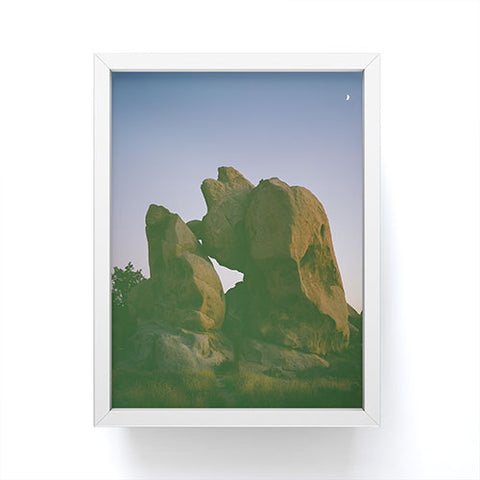Bethany Young Photography Joshua Tree Moon VI on Film Framed Mini Art Print
