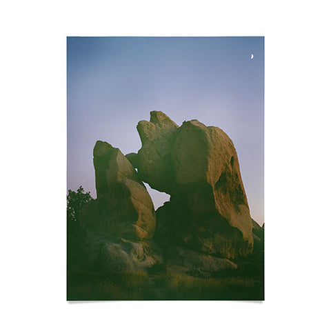 Bethany Young Photography Joshua Tree Moon VI on Film Poster
