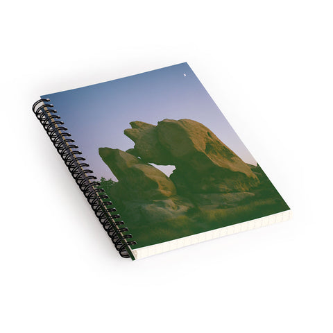 Bethany Young Photography Joshua Tree Moon VI on Film Spiral Notebook