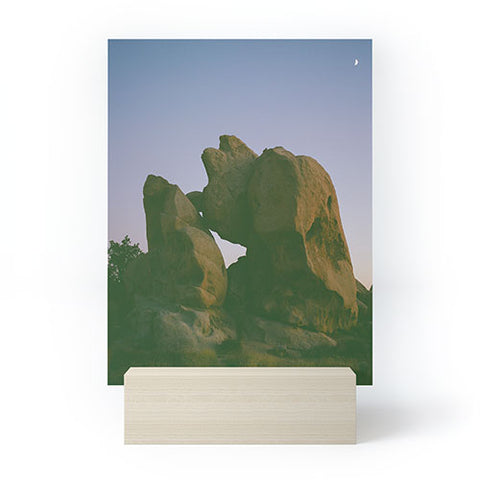 Bethany Young Photography Joshua Tree Moon VI on Film Mini Art Print