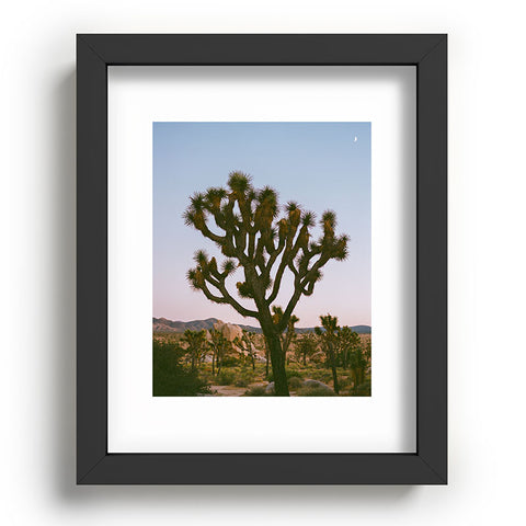 Bethany Young Photography Joshua Tree Moon VIII on Film Recessed Framing Rectangle