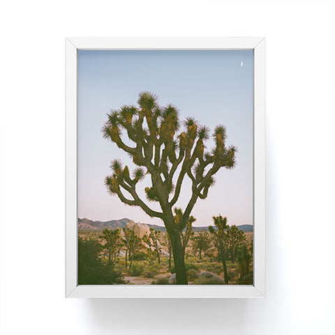 Bethany Young Photography Joshua Tree Moon VIII on Film Framed Mini Art Print