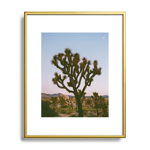 Bethany Young Photography Joshua Tree Moon VIII on Film Metal Framed Art Print