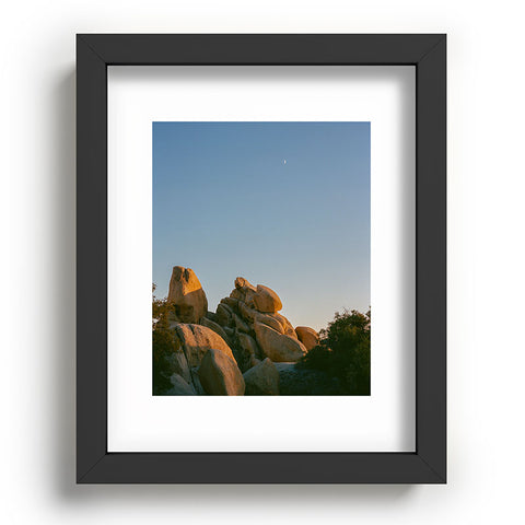 Bethany Young Photography Joshua Tree Moon X on Film Recessed Framing Rectangle