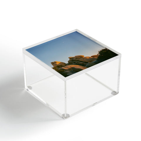 Bethany Young Photography Joshua Tree Moon X on Film Acrylic Box