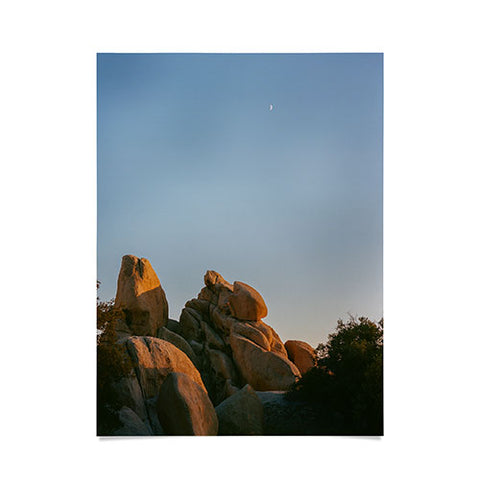 Bethany Young Photography Joshua Tree Moon X on Film Poster
