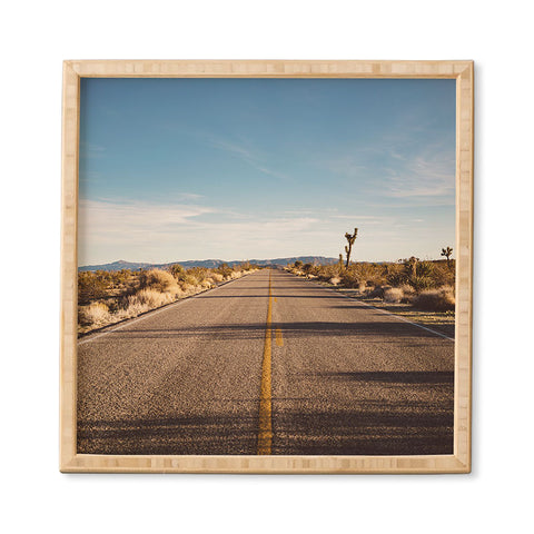 Bethany Young Photography Joshua Tree Road Framed Wall Art