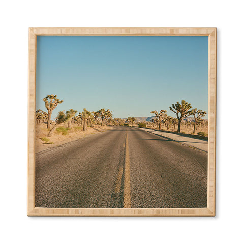 Bethany Young Photography Joshua Tree Road II on Film Framed Wall Art Havenly