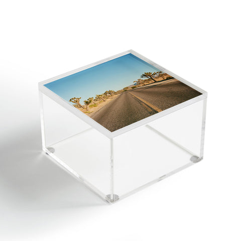 Bethany Young Photography Joshua Tree Road II on Film Acrylic Box
