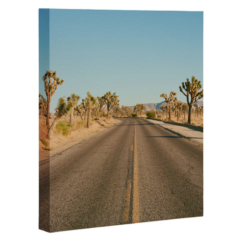 Bethany Young Photography Joshua Tree Road II on Film Art Canvas