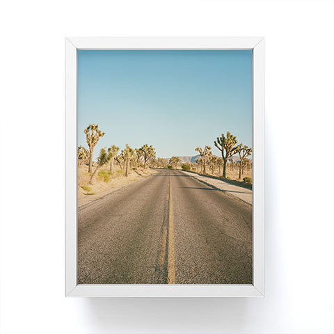 Bethany Young Photography Joshua Tree Road II on Film Framed Mini Art Print