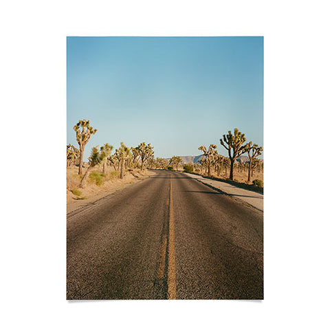 Bethany Young Photography Joshua Tree Road II on Film Poster