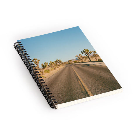 Bethany Young Photography Joshua Tree Road II on Film Spiral Notebook