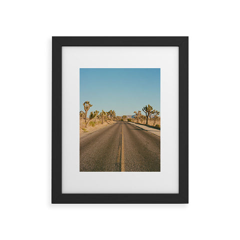 Bethany Young Photography Joshua Tree Road II on Film Framed Art Print Havenly