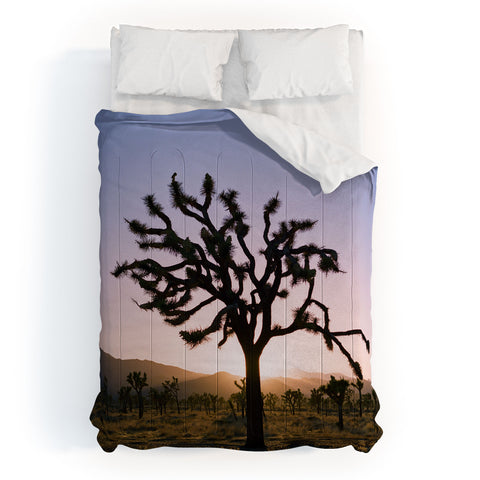 Bethany Young Photography Joshua Tree Sunset II on Film Comforter