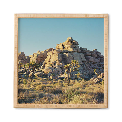 Bethany Young Photography Joshua Tree Sunset on Film Framed Wall Art