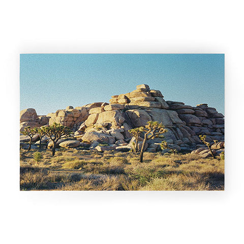 Bethany Young Photography Joshua Tree Sunset on Film Welcome Mat