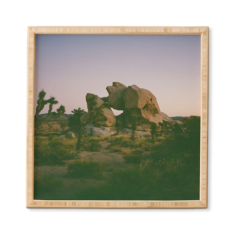 Bethany Young Photography Joshua Tree Twilight on Film Framed Wall Art