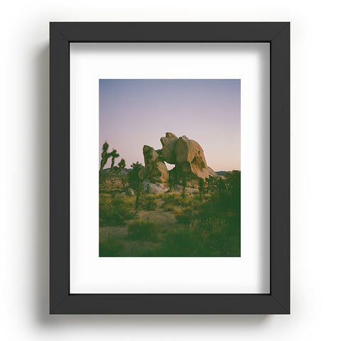 Bethany Young Photography Joshua Tree Twilight on Film Recessed Framing Rectangle