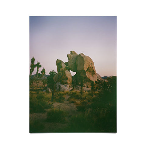 Bethany Young Photography Joshua Tree Twilight on Film Poster