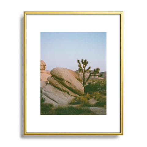 Bethany Young Photography Joshua Tree Twilight V on Film Metal Framed Art Print