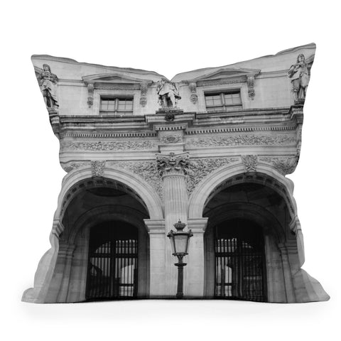 Bethany Young Photography Louvre IV Outdoor Throw Pillow