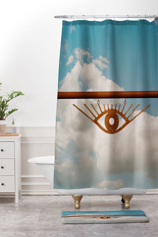 Bethany Young Photography Marfa Eye on Film Shower Curtain And Mat