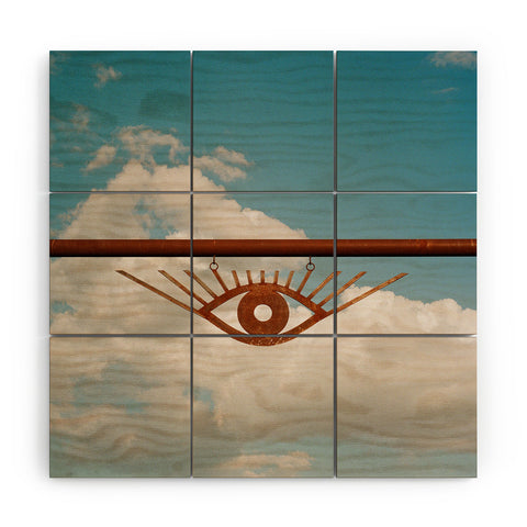Bethany Young Photography Marfa Eye on Film Wood Wall Mural