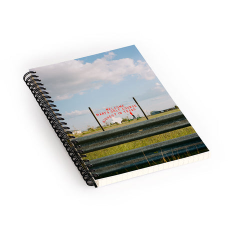 Bethany Young Photography Marfa Golf Course on Film Spiral Notebook