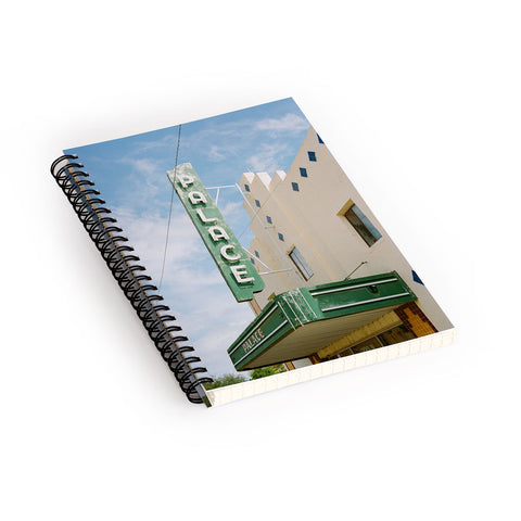 Bethany Young Photography Marfa Palace on Film Spiral Notebook