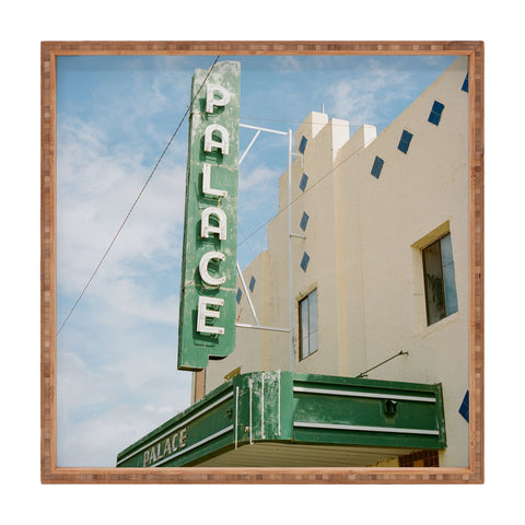 Bethany Young Photography Marfa Palace on Film Square Tray