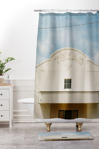 Bethany Young Photography Marfa Texas XXII on Film Shower Curtain And Mat