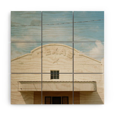 Bethany Young Photography Marfa Texas XXII on Film Wood Wall Mural