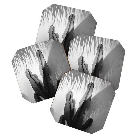 Bethany Young Photography Monochrome SoCal Shadows Coaster Set