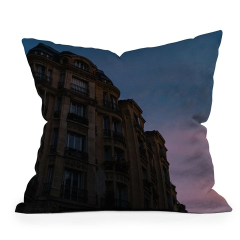 Bethany Young Photography Montmartre Sunset Outdoor Throw Pillow